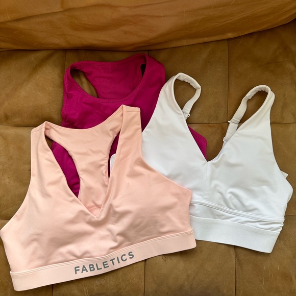 Fabletics Intimates & Sleepwear Fabletics Sports Bra Bundle Xl